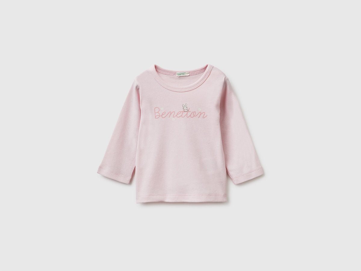 T-shirt in organic cotton with print - ucb_image_FS