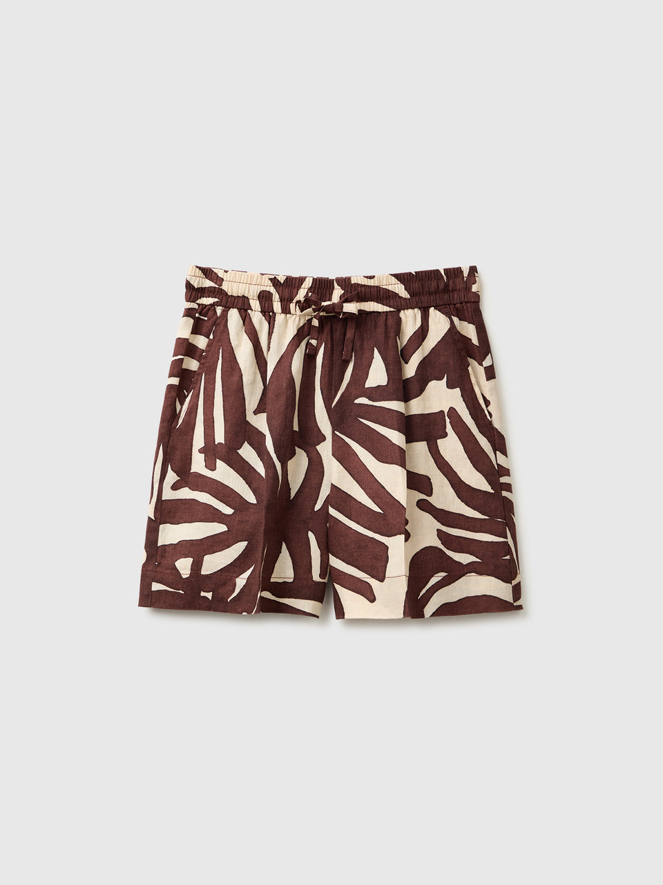 Shorts estampados em linho puro - ucb_image_FS