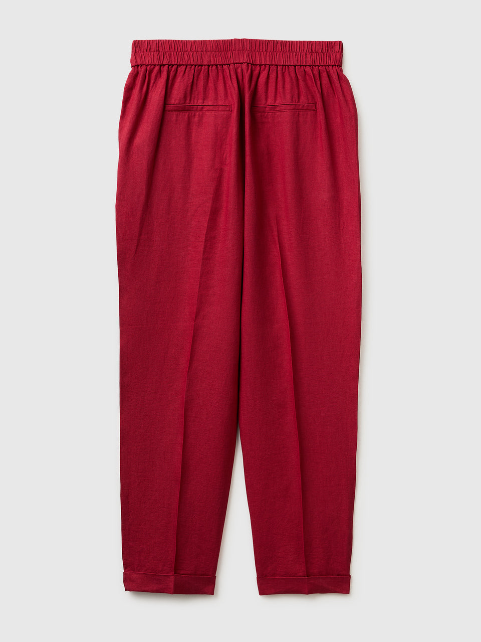 100% linen cigarette trousers - ucb_image_BS