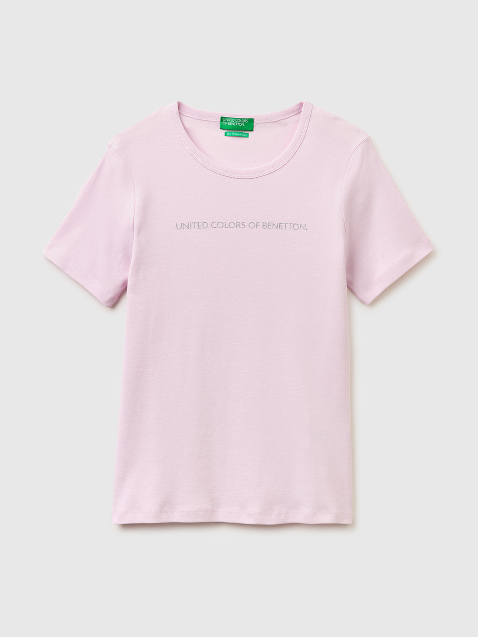 Short sleeve t-shirt with glitter logo - ucb_image_FS