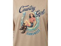 T-shirt relaxed fit com estampa western - ucb_image_FY