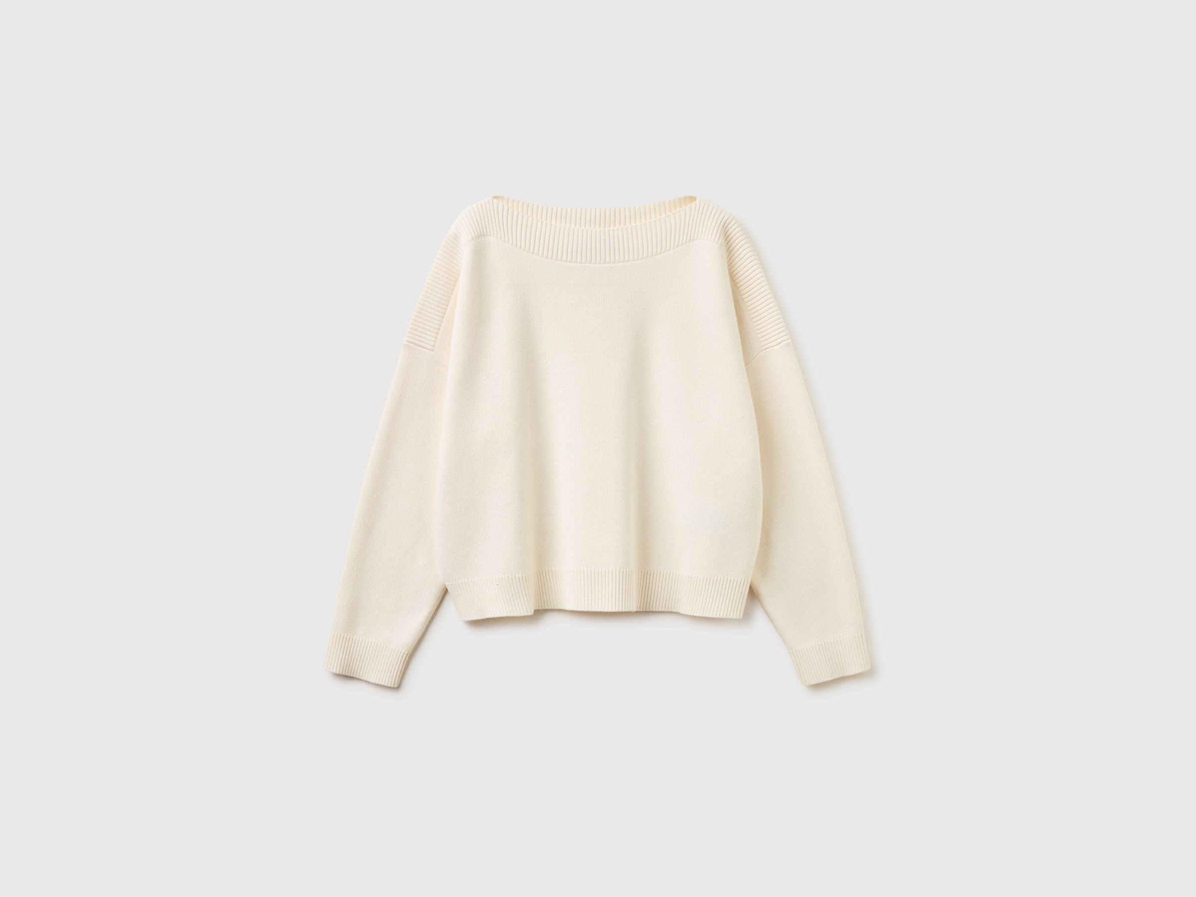 Boxy fit jacquard sweater - ucb_image_FS