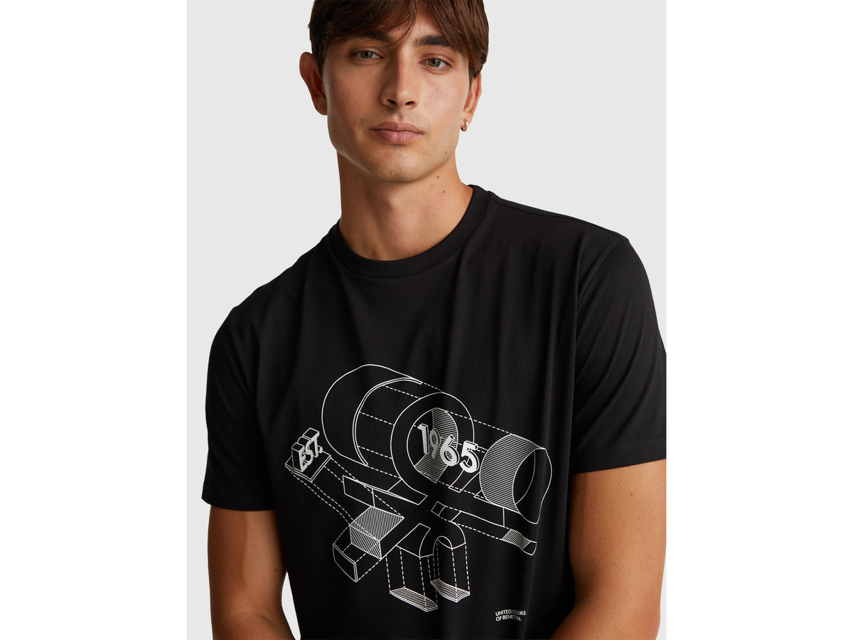 T-shirt em algodão com logótipo - ucb_image_FY