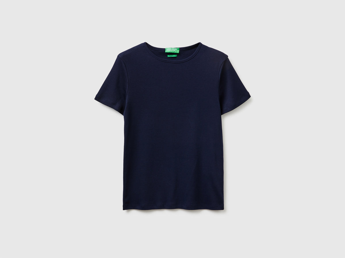 T-shirt de gola redonda slim fit - ucb_image_FS