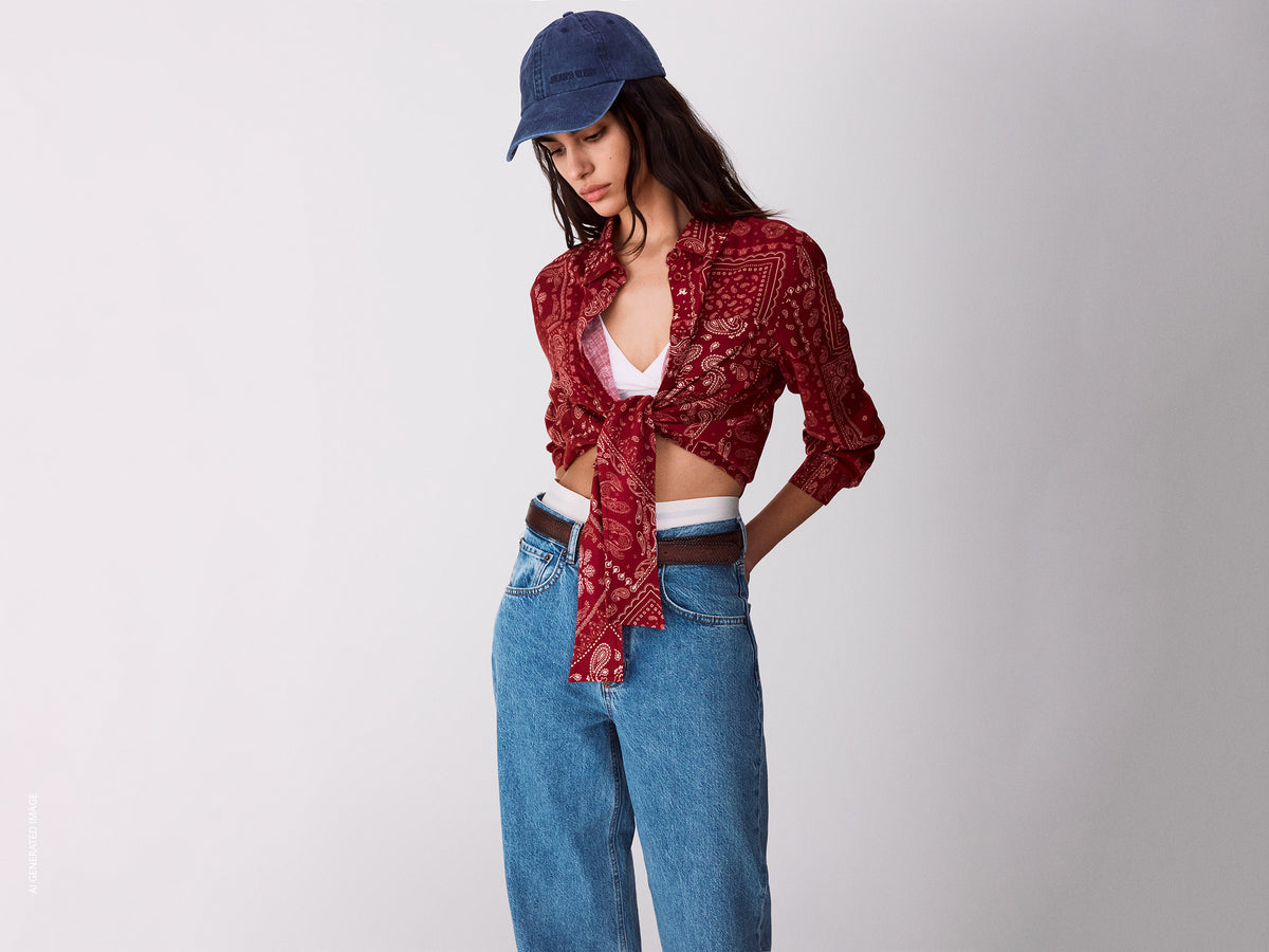 Camisa com estampa bandana e nó - ucb_image_F