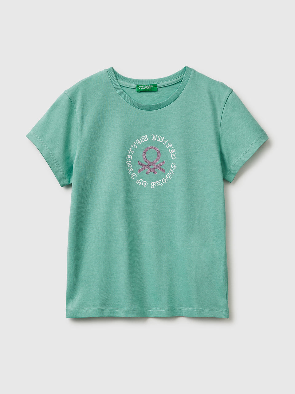 T-shirt with glitter print - ucb_image_FS