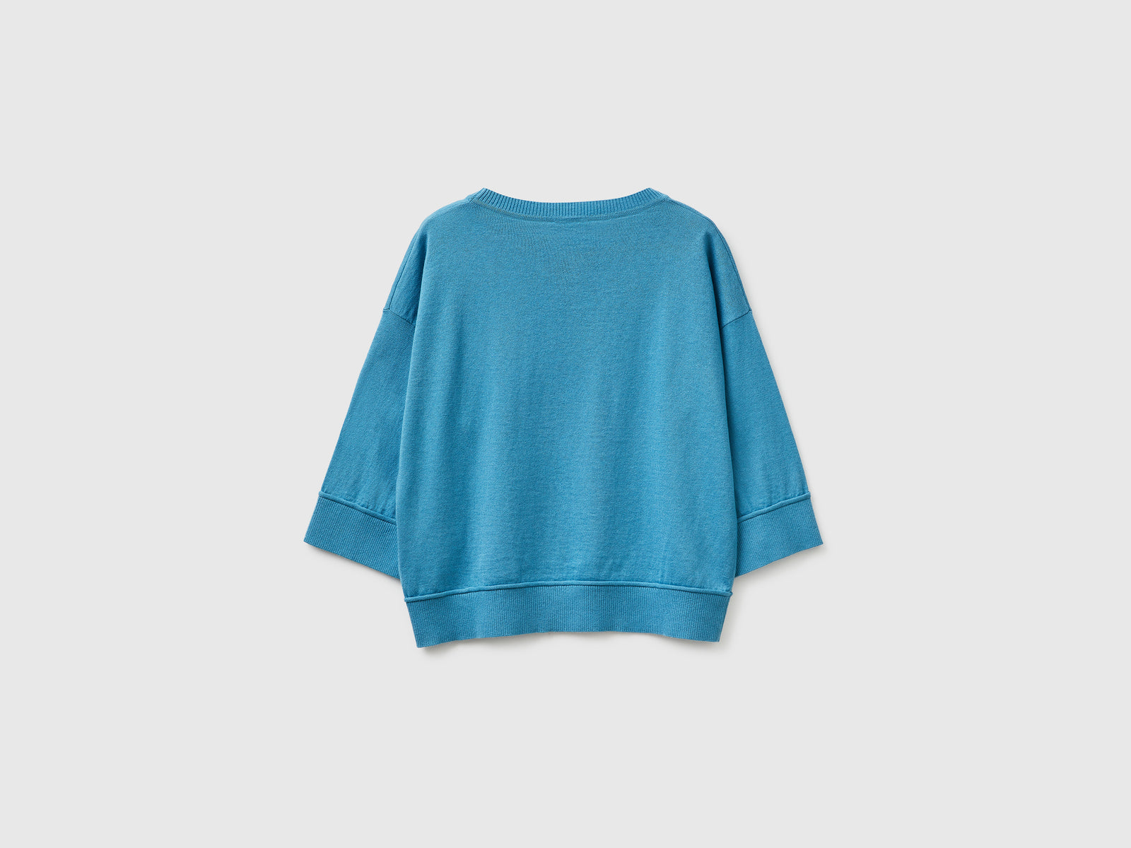 Crew neck sweater in cotton and wool - ucb_image_BS