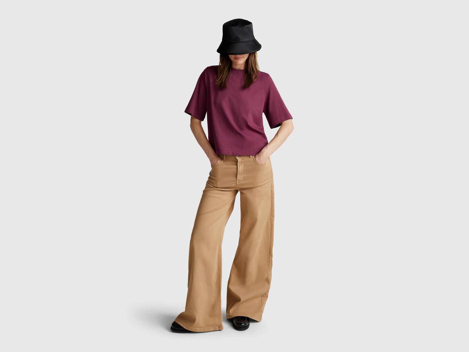 100% cotton boxy fit t-shirt