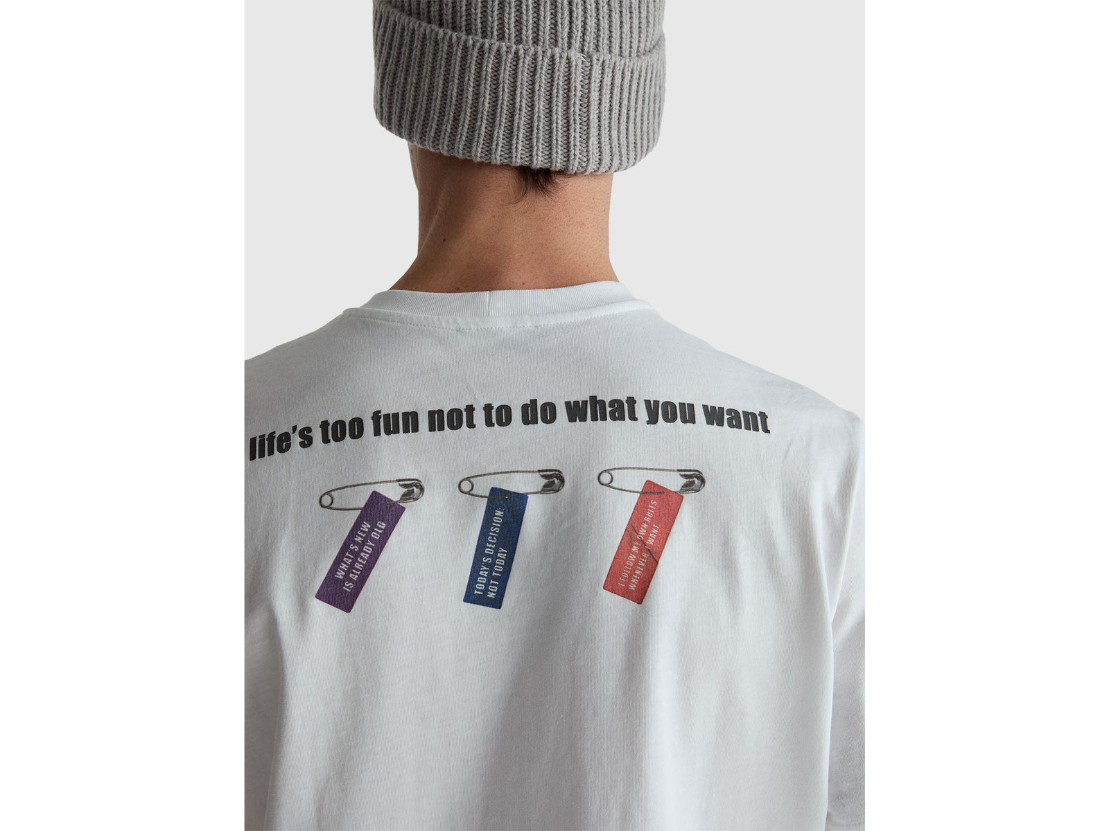 Relaxed fit t-shirt with front and back print