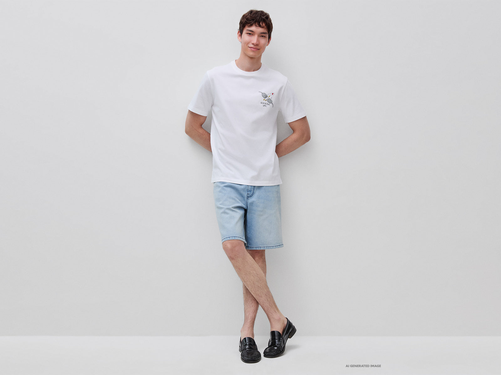 Regular fit T-shirt with print