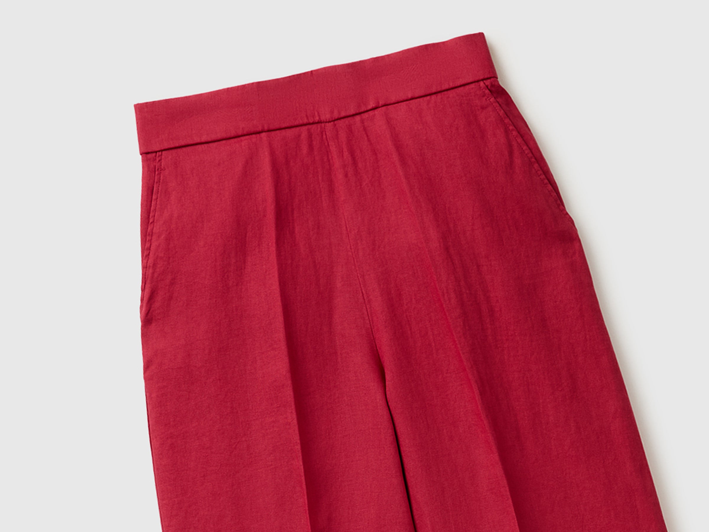 Palazzo trousers in pure linen - ucb_image_DS1
