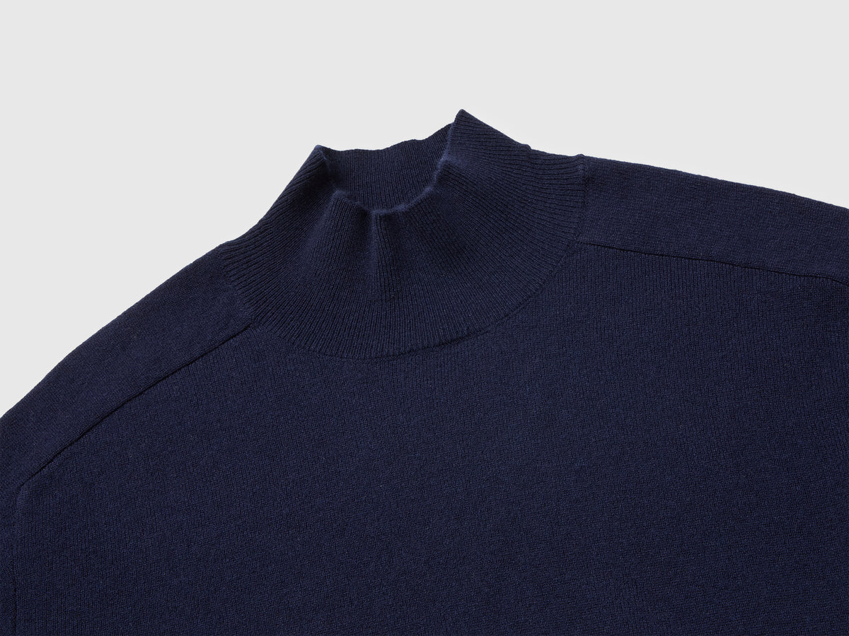 Camisola de gola alta em mistura de caxemira - ucb_image_DS1