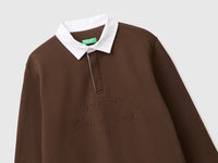 Polo em felpo com bordado 100% algodão - ucb_image_FY