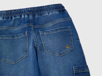 Denim joggers with maxi pockets - ucb_image_DS1