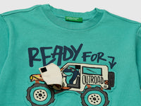 T-shirt with print and application - ucb_image_DS1