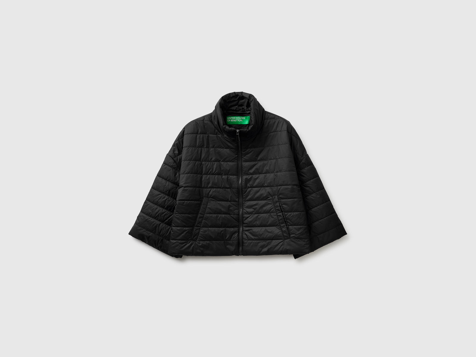 Lightweight padded jacket with 3/4 sleeves - ucb_image_FS