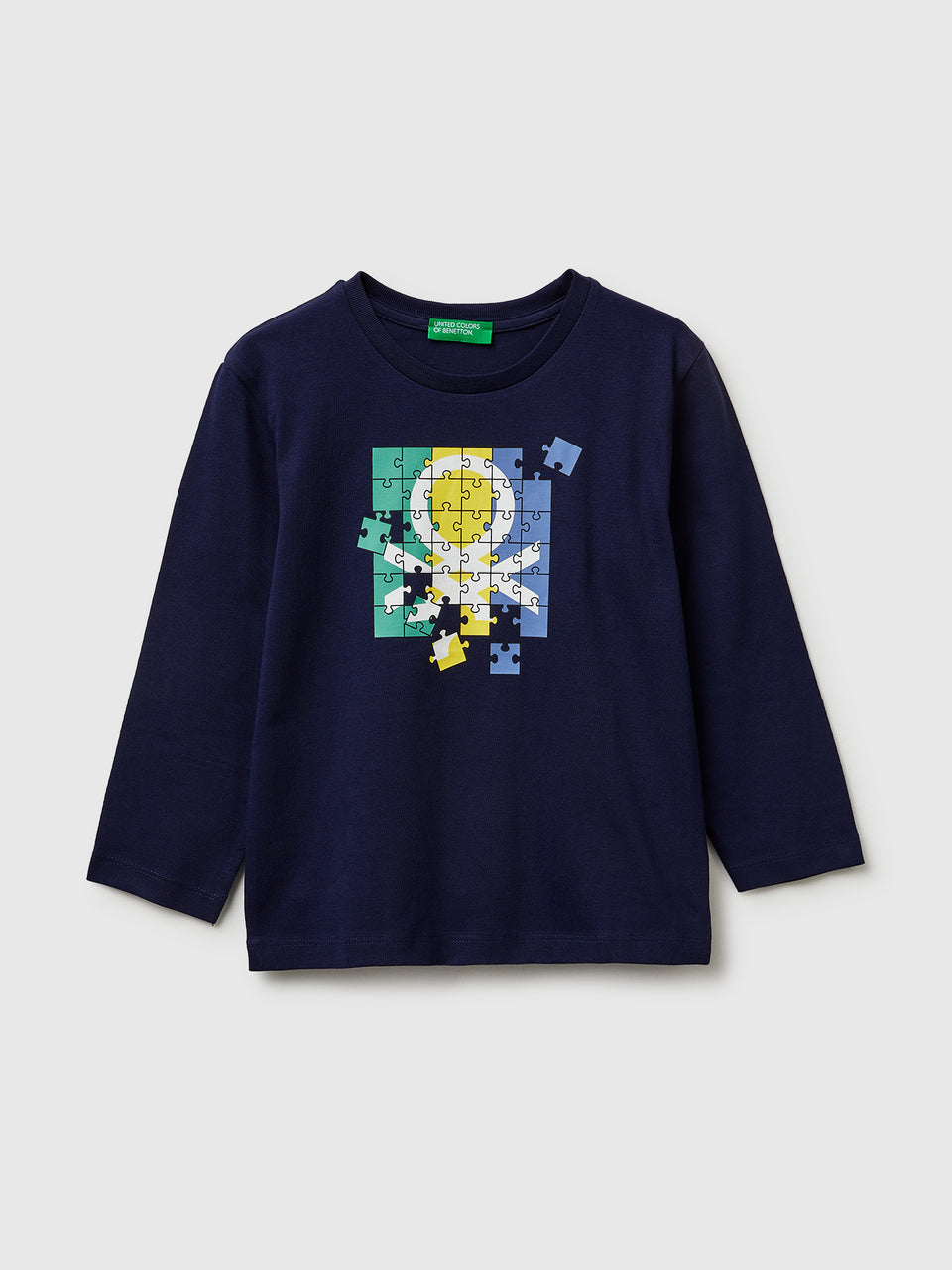 T-shirt in organic cotton with logo print - ucb_image_FS
