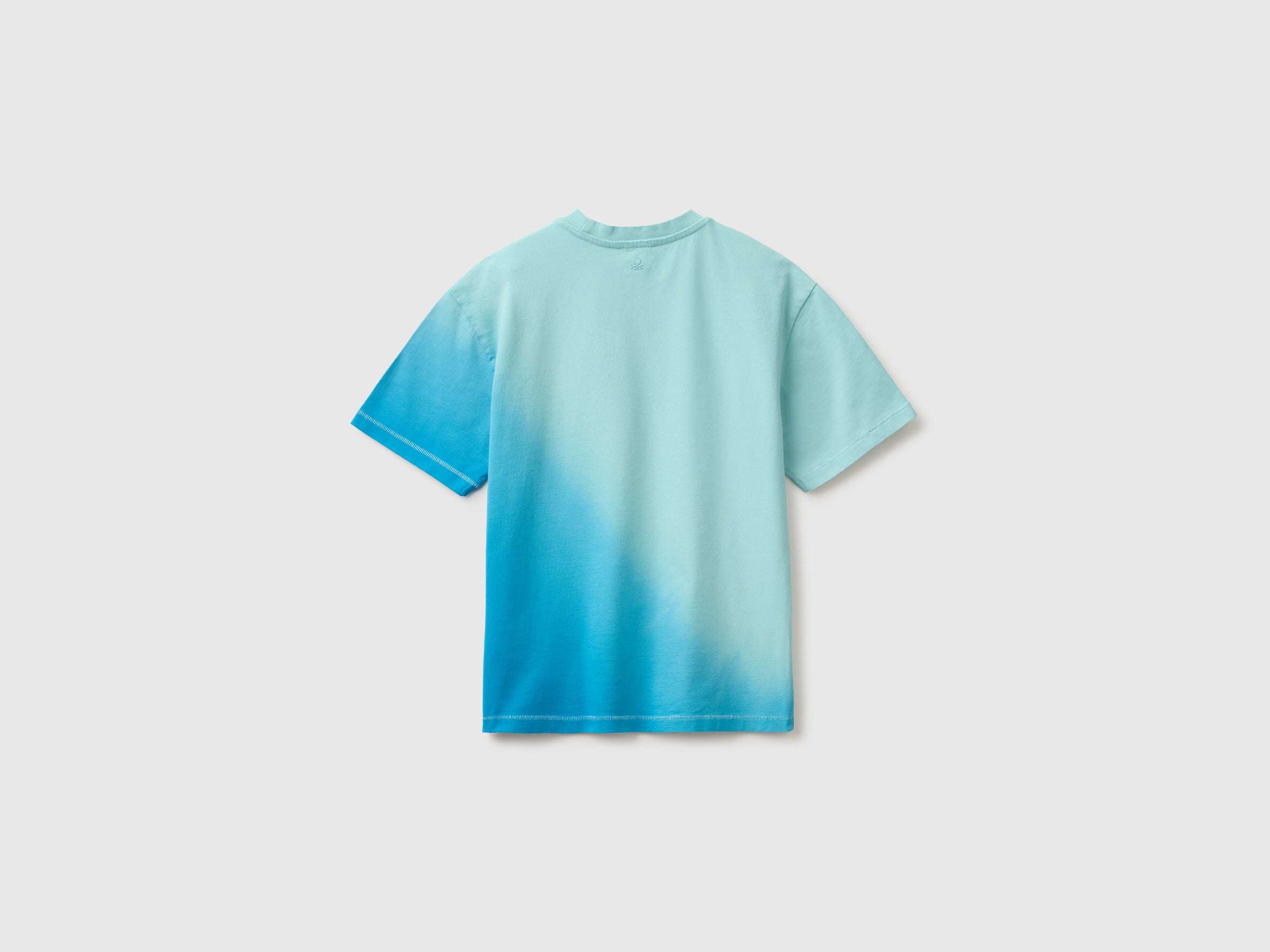 Dip dye effect T-shirt with print - ucb_image_BS