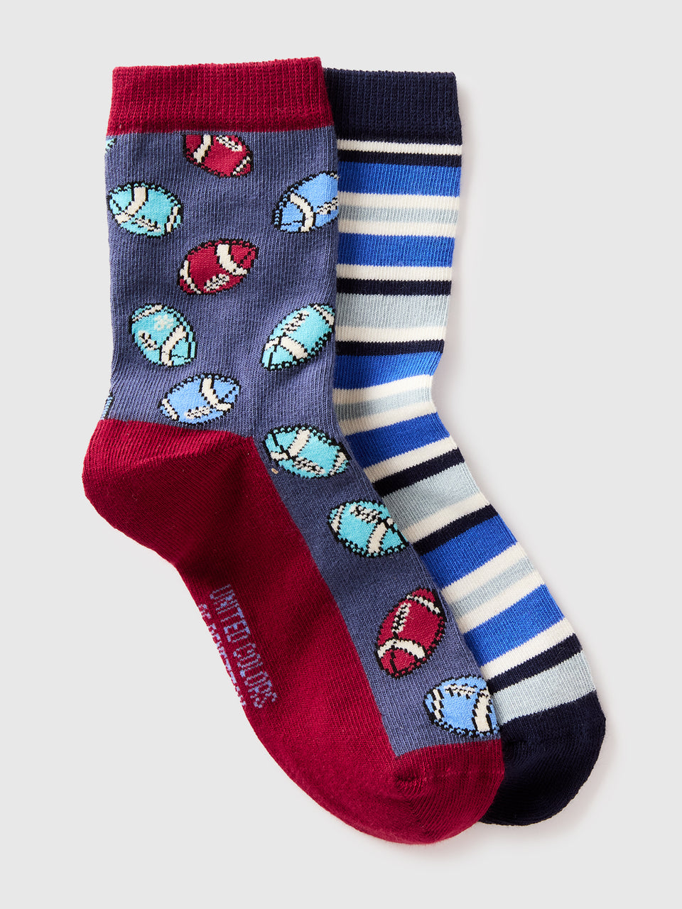 Two pairs of patterned socks - ucb_image_FS
