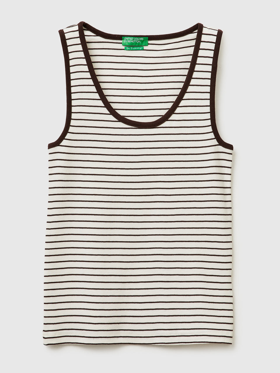 Striped tank top in pure cotton - ucb_image_FS