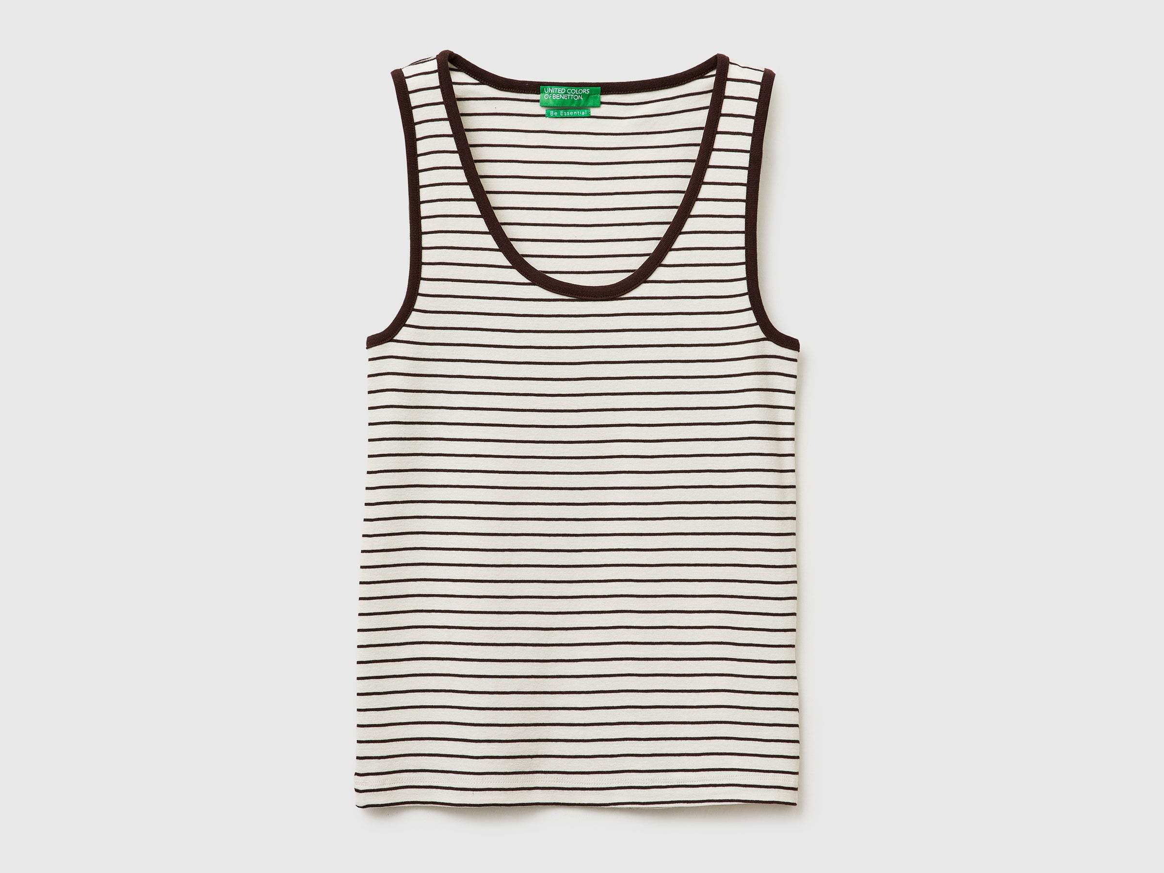 Striped tank top in pure cotton - ucb_image_FS