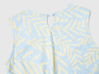 Vestido azul-celeste com estampa tropical - ucb_image_DS1