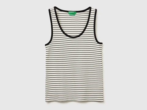 Striped tank top in pure cotton - ucb_image_FS