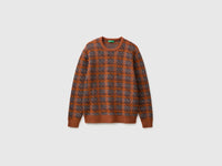 Camisola tartan em mistura de algodão e lã - ucb_image_FS