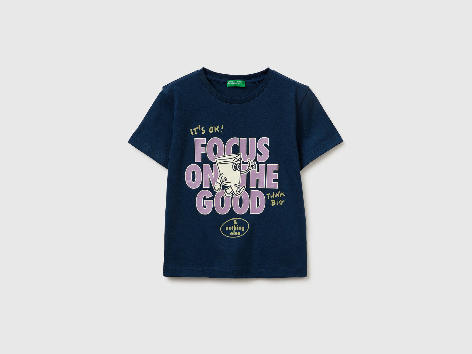 Crew neck T-shirt with print - ucb_image_FS