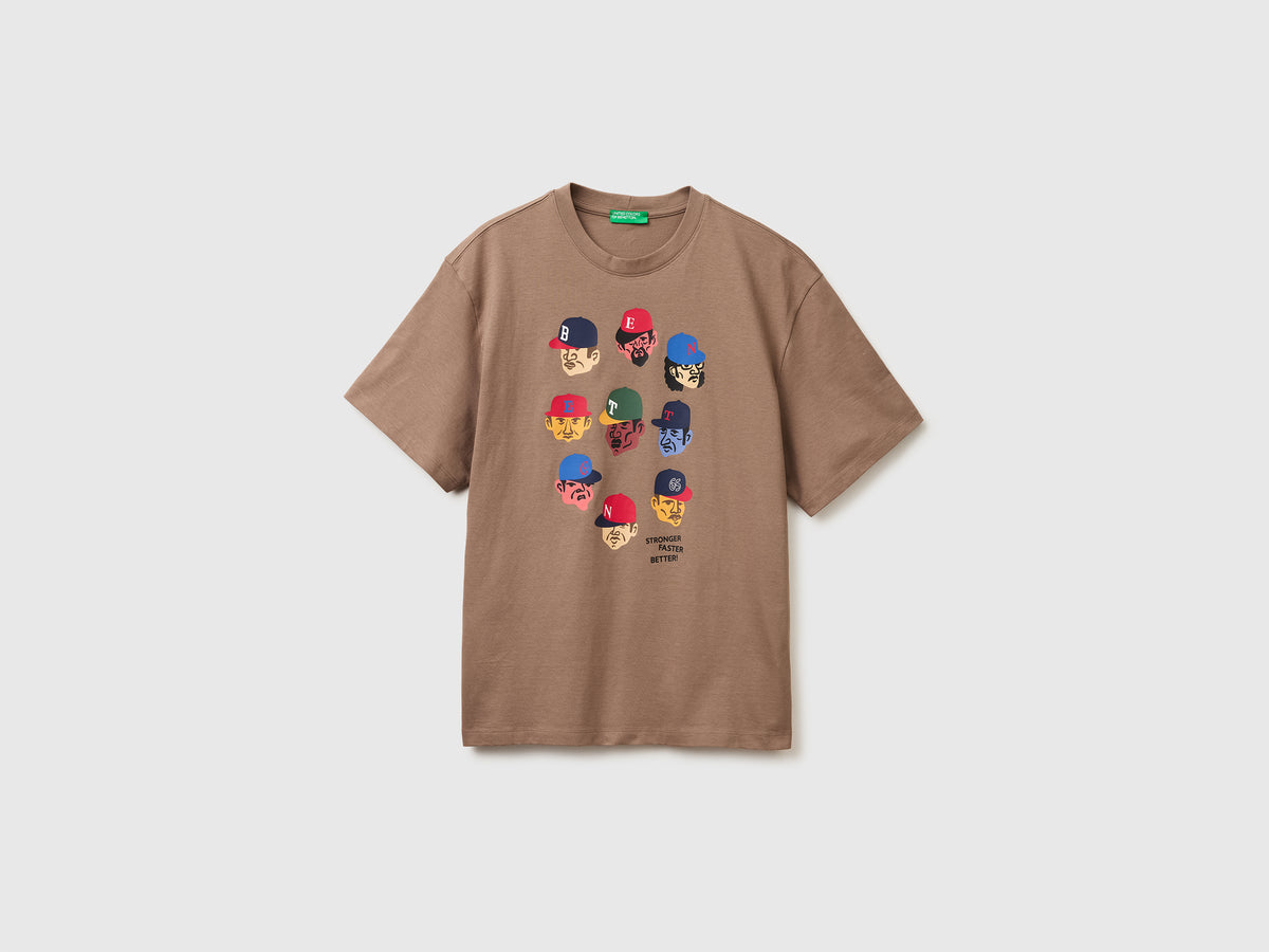 Relaxed fit t-shirt with print - ucb_image_FS