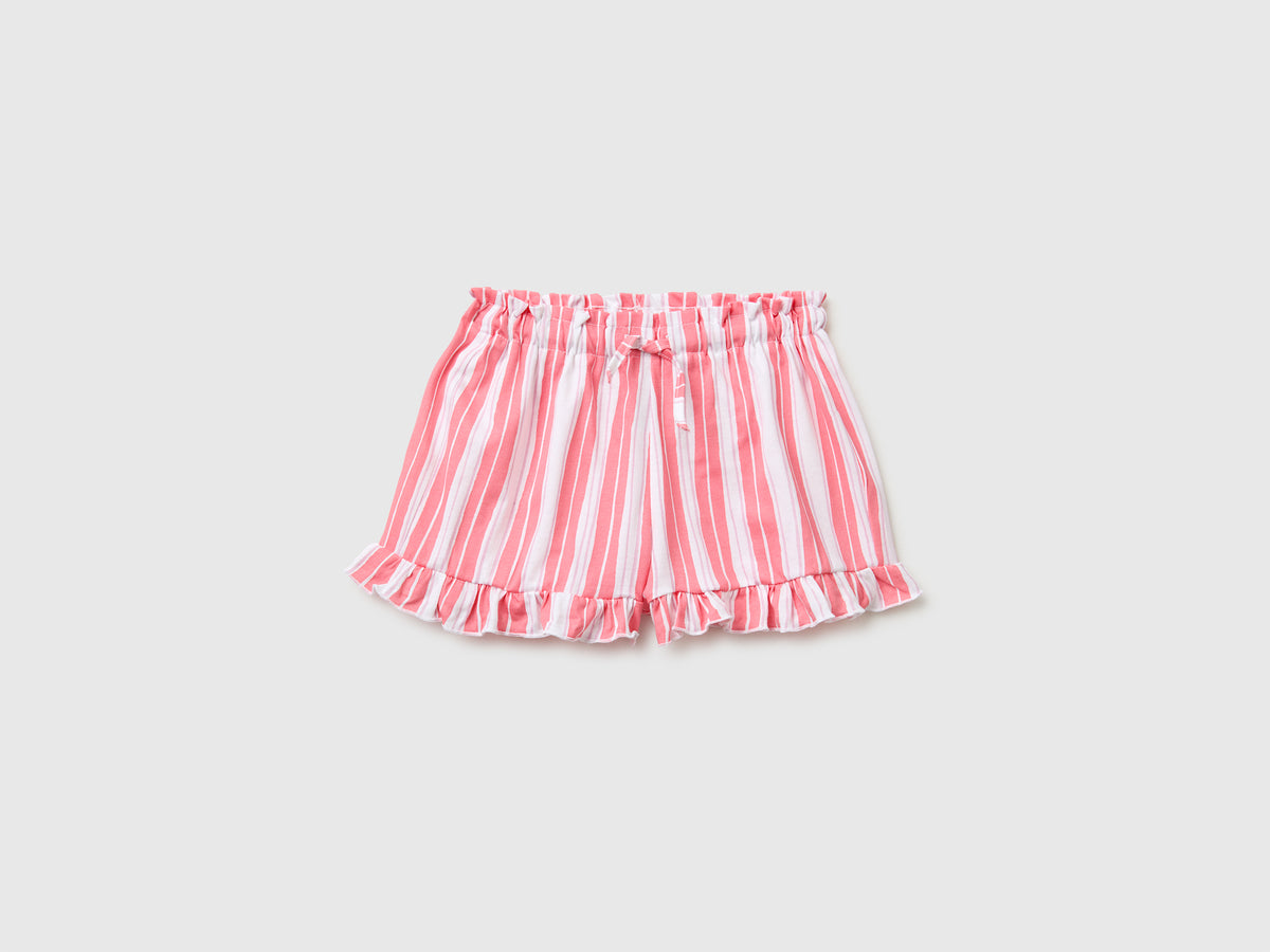 Printed shorts with ruffles - ucb_image_FS