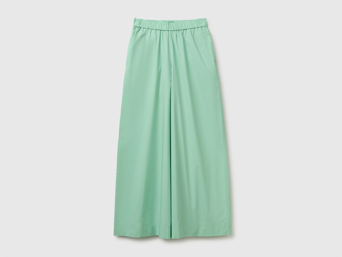 Wide trousers in pure cotton - ucb_image_FS
