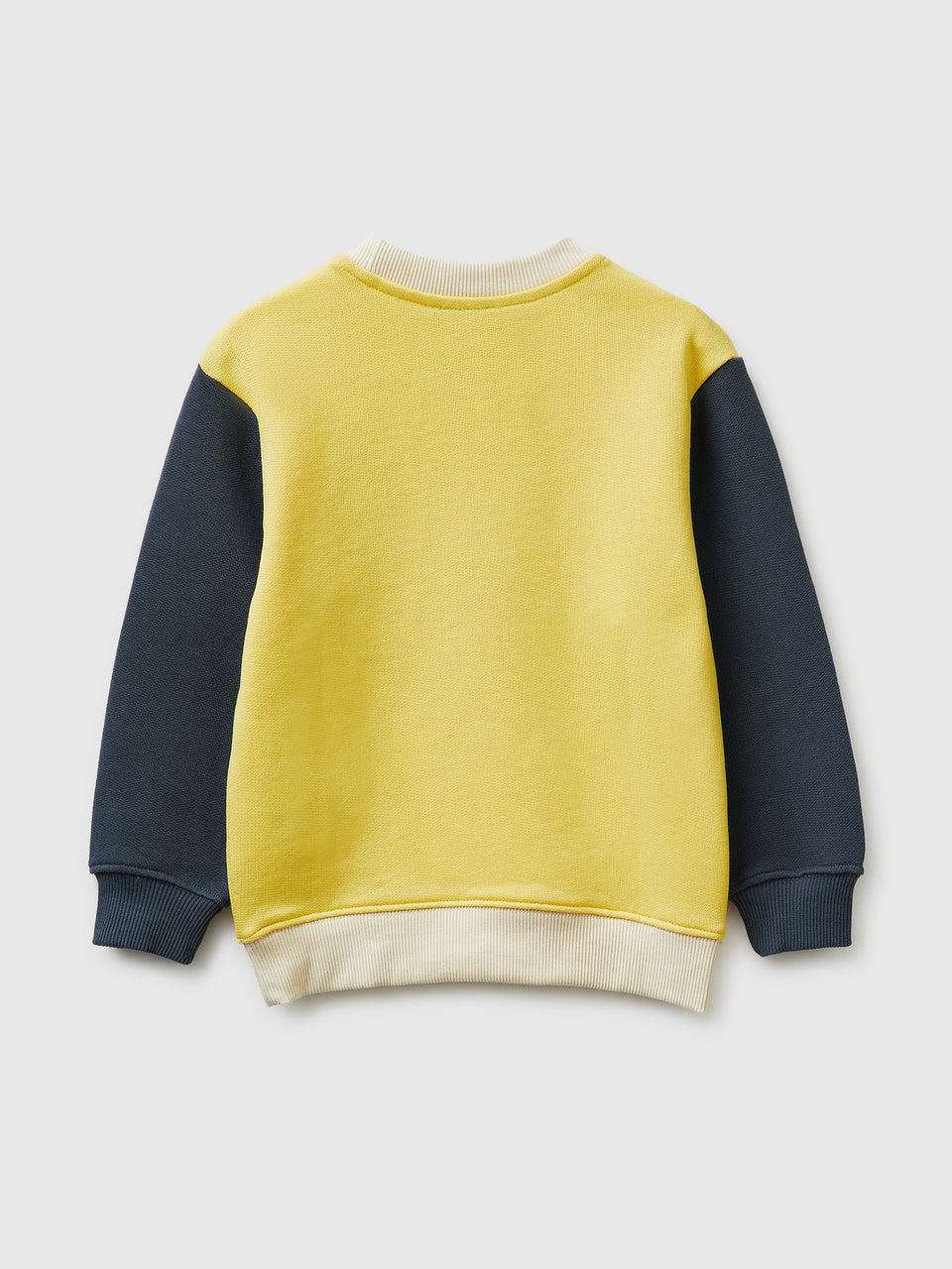 Organic cotton sweatshirt with logo print - ucb_image_BS