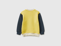 Organic cotton sweatshirt with logo print - ucb_image_BS