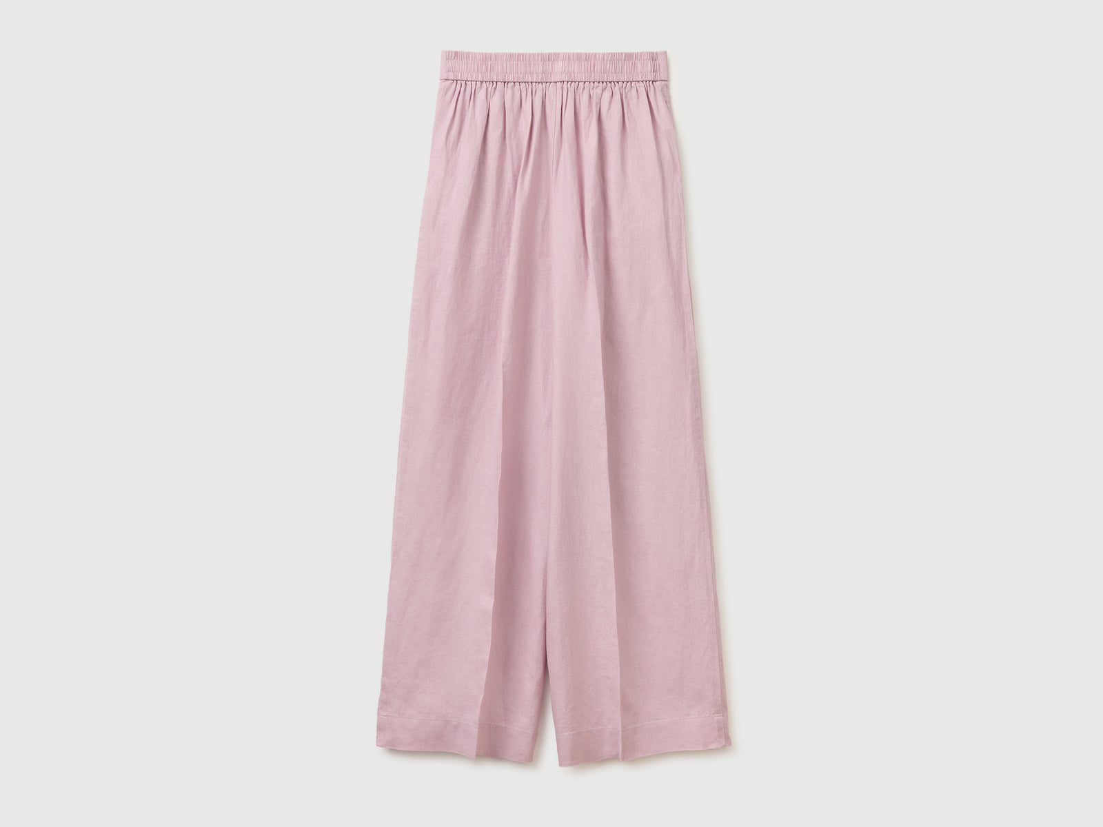 Palazzo trousers in pure linen - ucb_image_BS