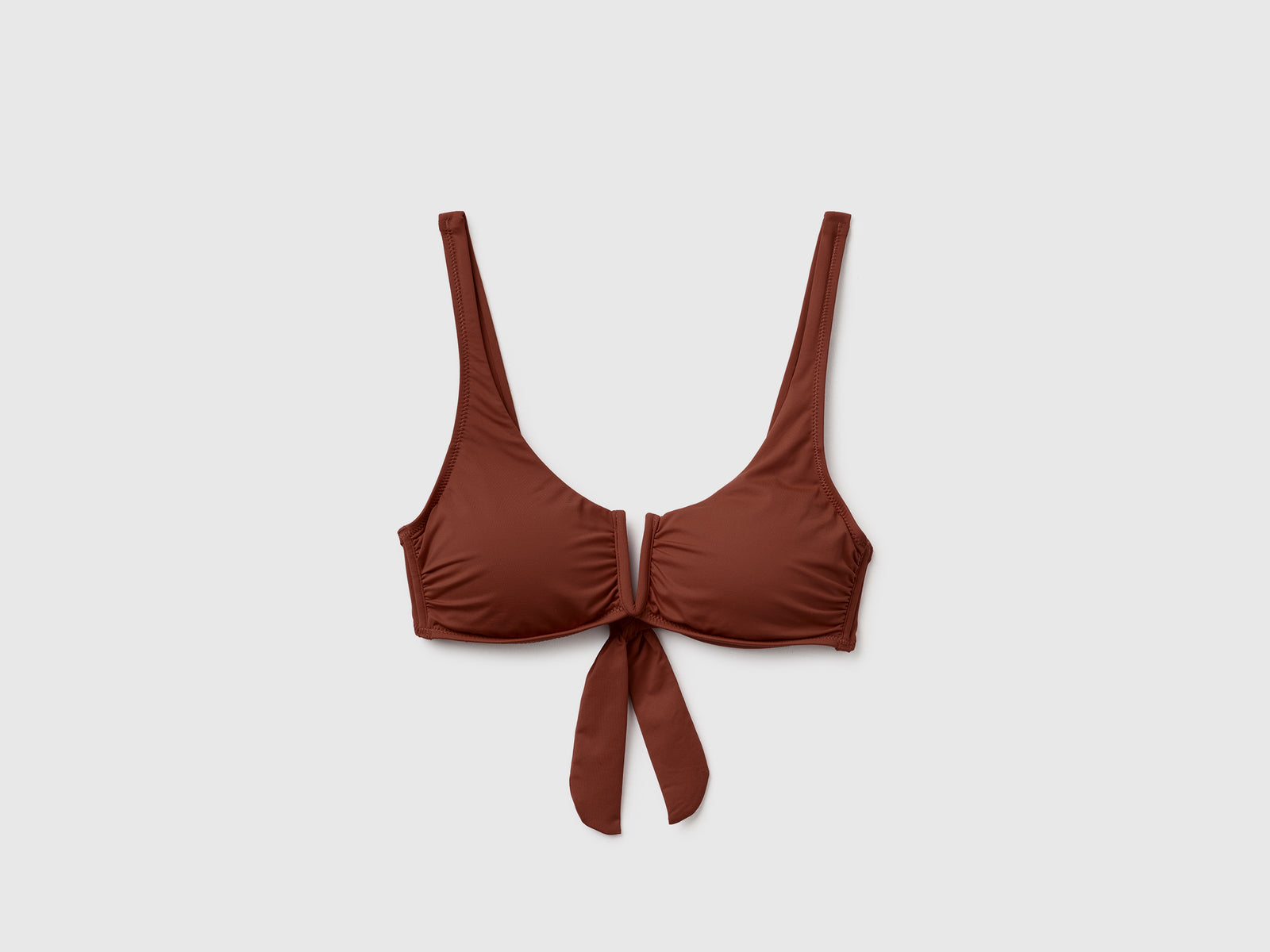 Brassiere de biquíni com padrão em V  - ucb_image_FS
