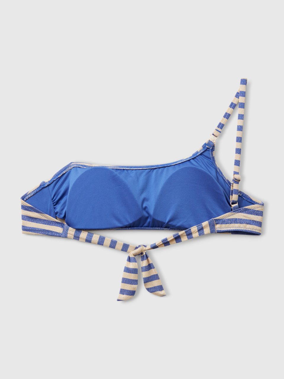 Bandeau de biquíni às riscas com lurex - ucb_image_BS