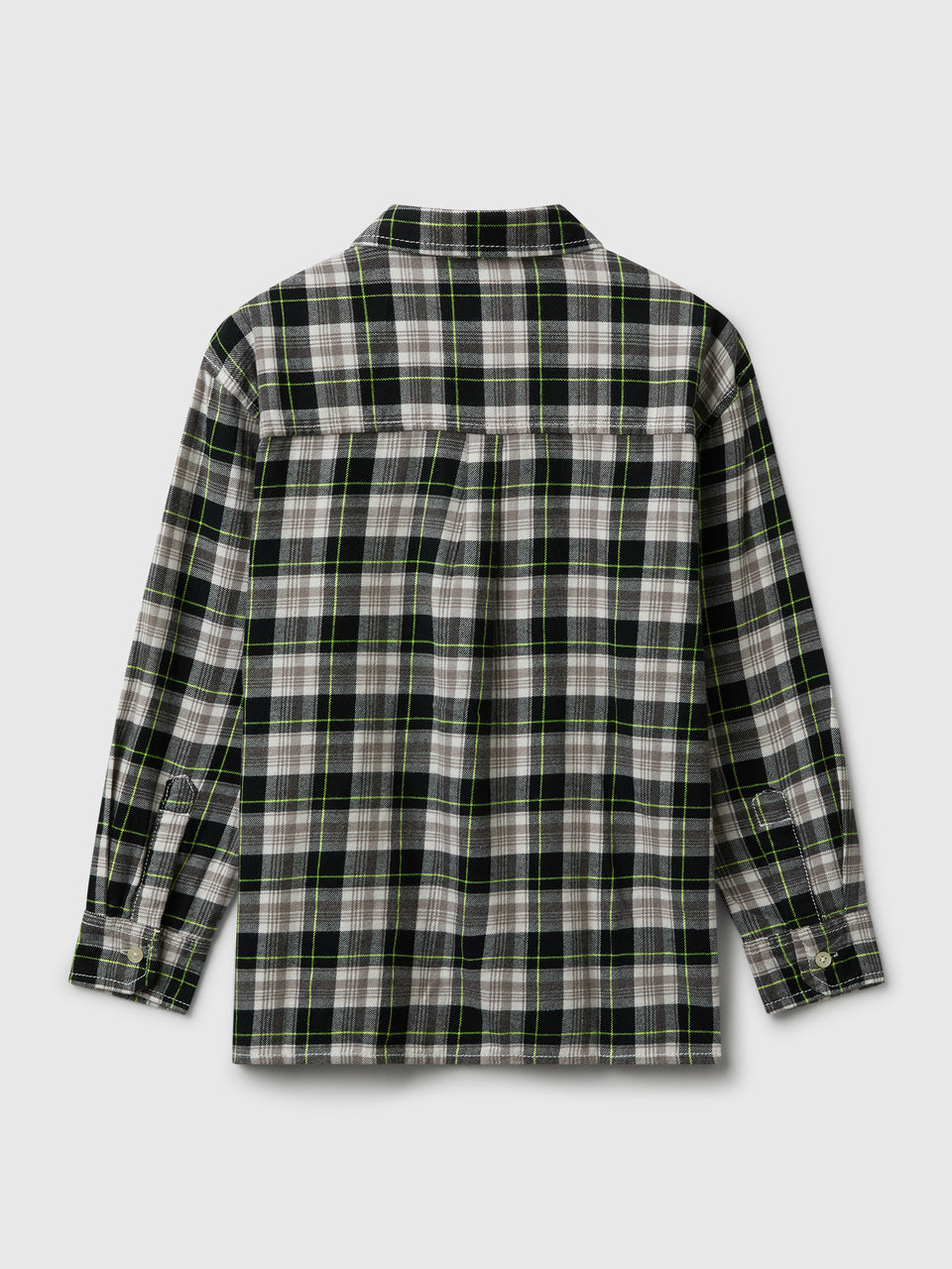 Camisa aos quadrados 100% algodão - ucb_image_BS