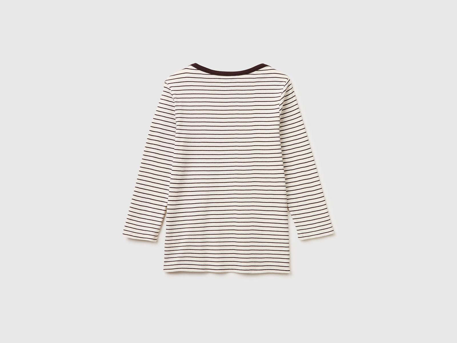 Striped t-shirt with boat neck - ucb_image_BS