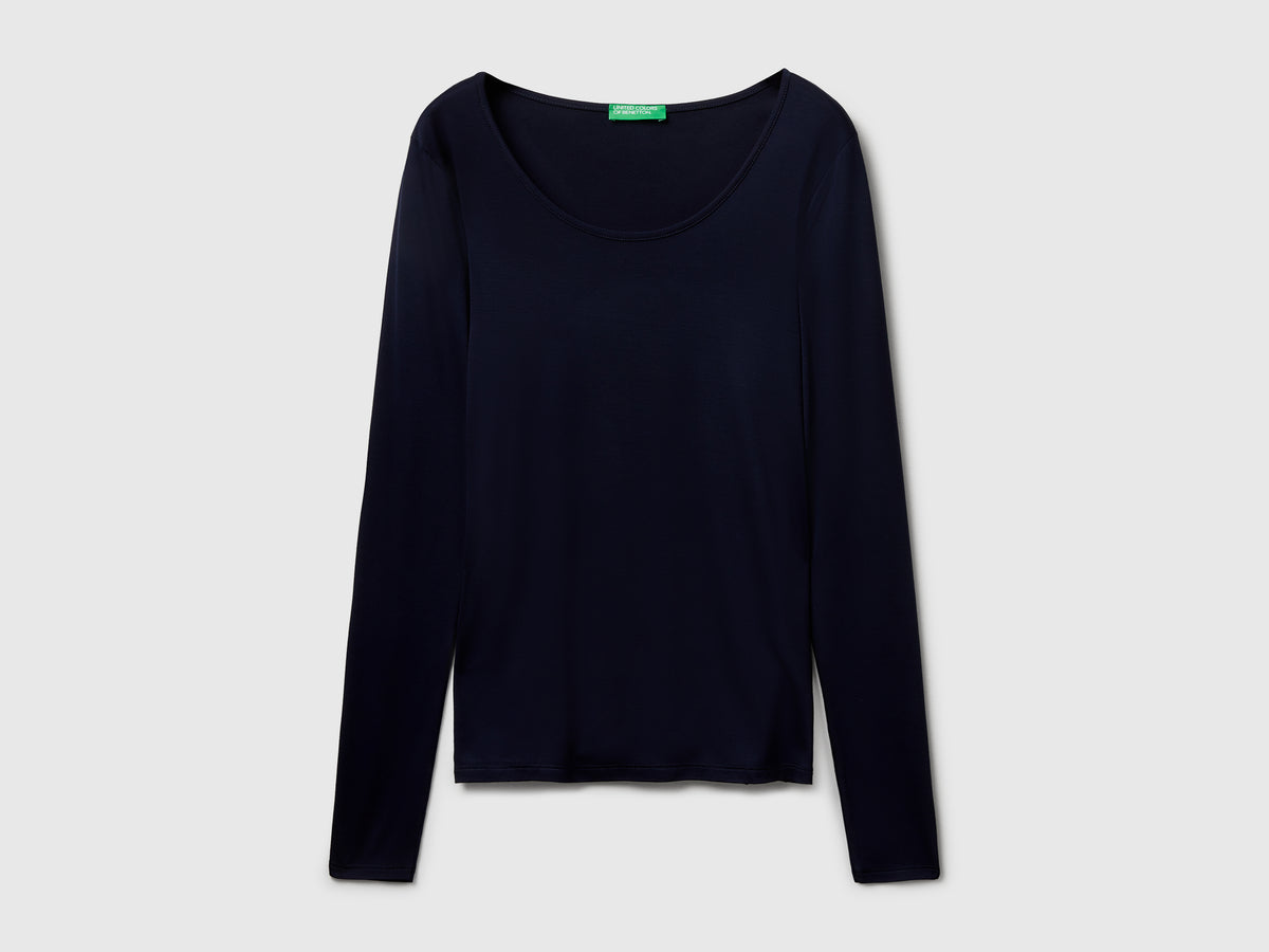 T-shirt slim fit em viscose stretch - ucb_image_FS
