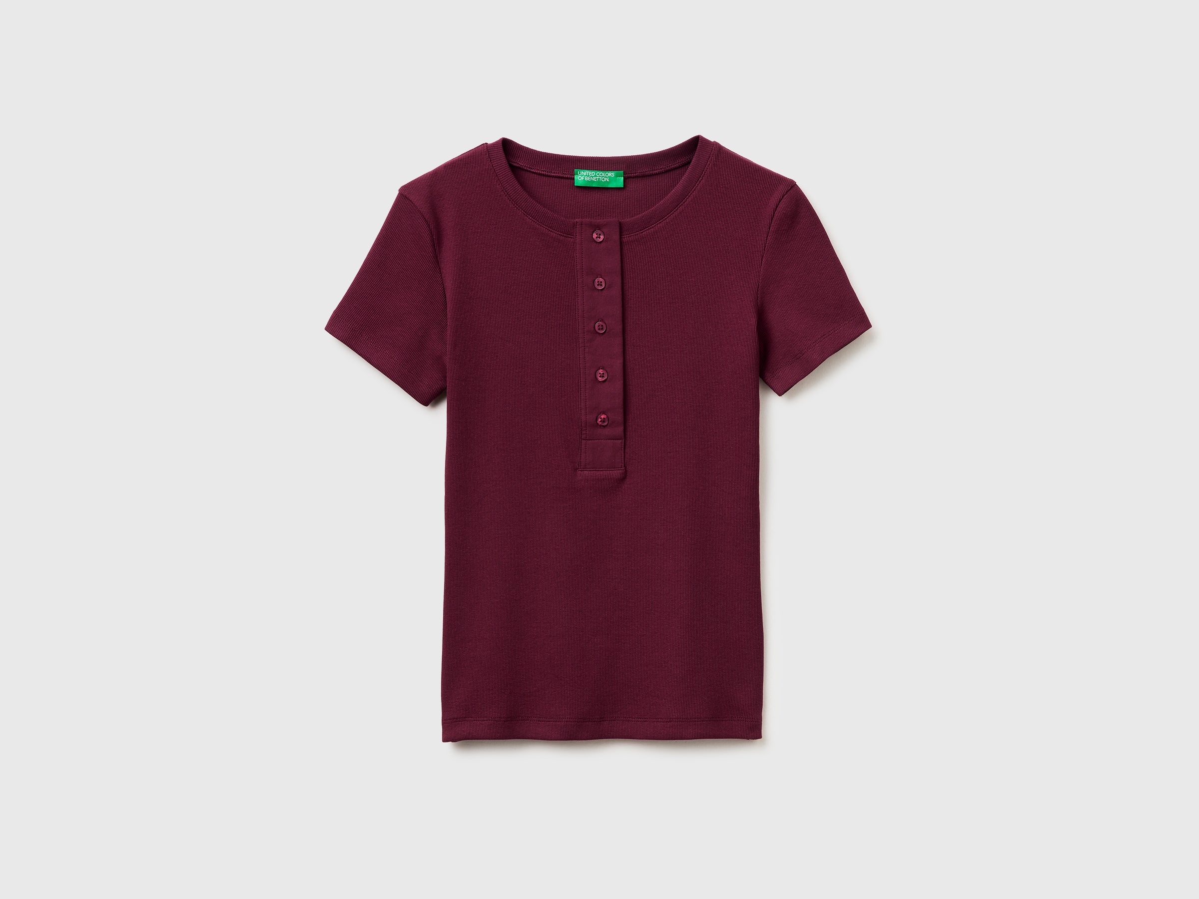 Ribbed henley T-shirt - ucb_image_FS