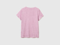 Round-neck T-shirt in pure linen - ucb_image_BS