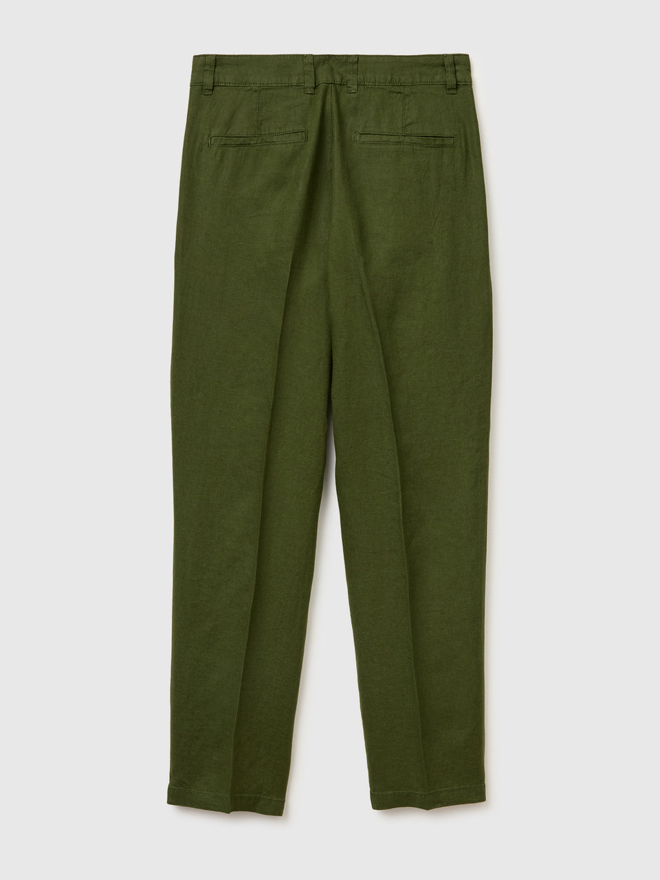 Straight chinos in pure linen - ucb_image_BS
