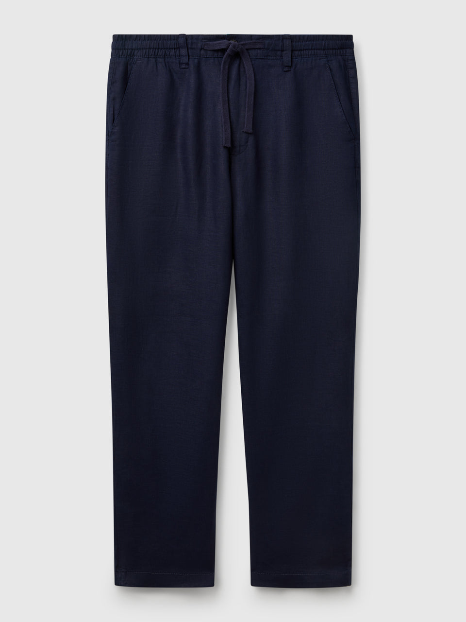 Trousers in pure linen with drawstring - ucb_image_FS