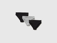 Three low-cut briefs in super stretch cotton - ucb_image_FS