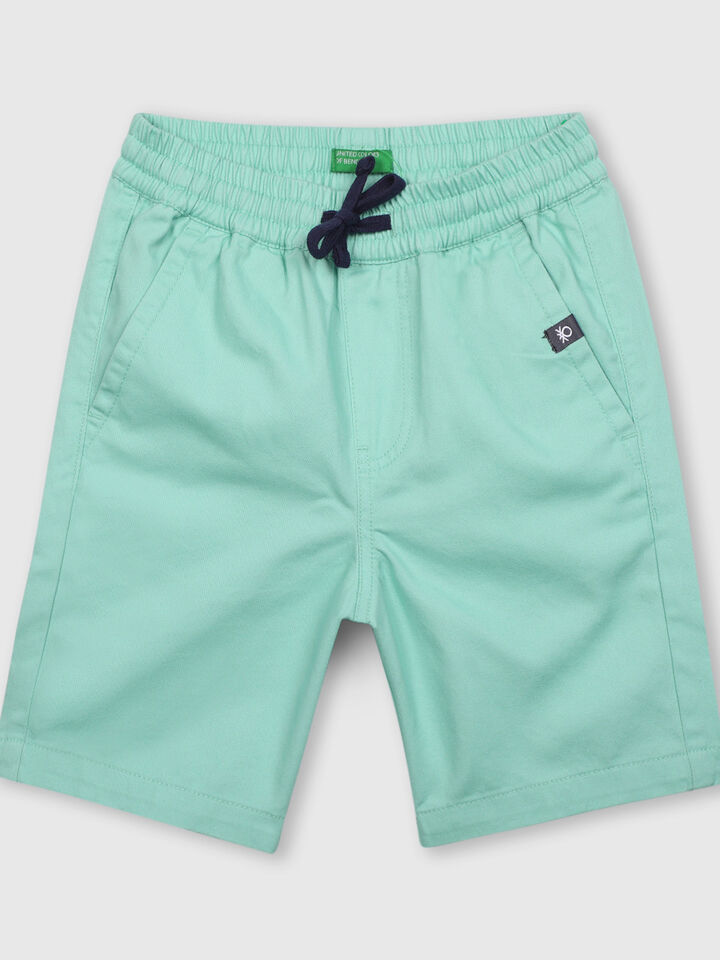 Epp White Shorts- Solid