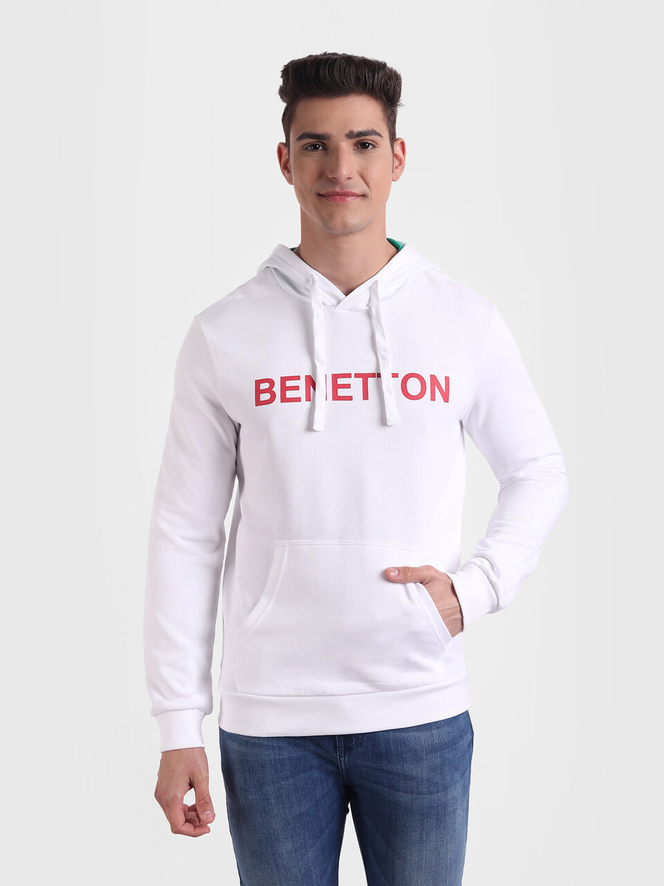 Basic Hoodie With Print image number null