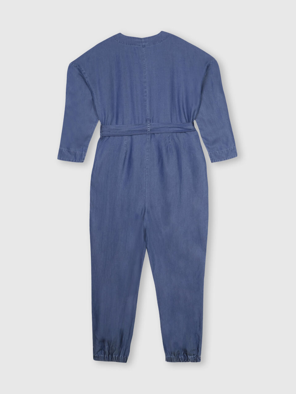 Tencel Jumpsuit with Long Sleeves image number null