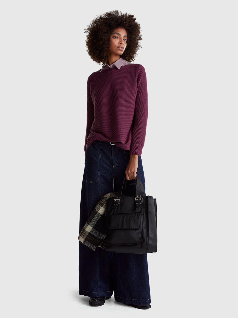 BOAT-NECK SWEAT.L/S Damen image number null