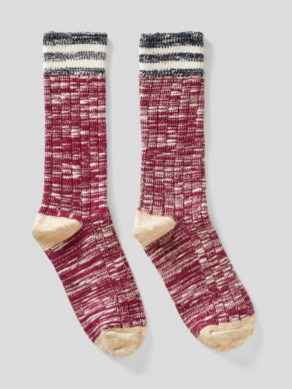 Socken aus einer Baumwollmischung